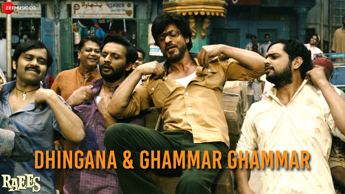 Dhingana & Ghammar Ghammar Video Song from Raees | Mika Singh | Roshan  Rathod | Hindi Video Songs | Video Song : Hungama
