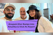 Anupam Kher Bumps Into Anushka And Virat At Airport Video Song