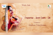 Thyagaraya - Ragam: Amara Sindhu_Talam: Adi Video Song