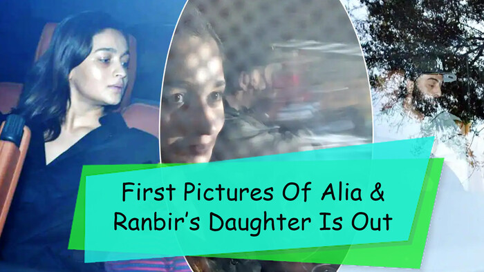 First Pictures Of Alia And Ranbirs Daughter Is Out