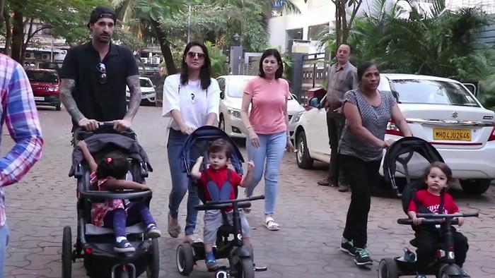 Sunny Leoni Sex Movie Mp4 Video - Download Sunny Leone With Kids Spotted At Juhu Video Song from Green Maven  Bollywood News :Video Songs â€“ Hungama