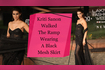 Kriti Sanon Walked The Ramp Wearing A Black Mesh Skirt Video Song
