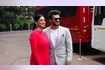 Arjun Bijlani With Wife At The Shoot Of Smart Jodi Filmcity Video Song