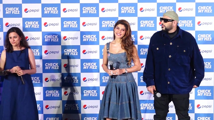 Jacqueline FernandezBadshah And Ahmed Khan Unveils Pepsis New Foot Tapping Anthem 2