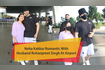 Neha Kakkar Romantic With Husband Rohanpreet Singh At Airport Video Song