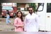 Saif Ali Khan And Soha Ali Khan At Mahboob Studio For The Shooting Video Song