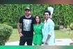 Nushrratt Bharrucha Anud Singh And Raaj Shaandaliyaa Promote The Film Janhit Mein Jaari Video Song