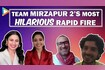 Rapid Fire With Team Mirzapur Video Song