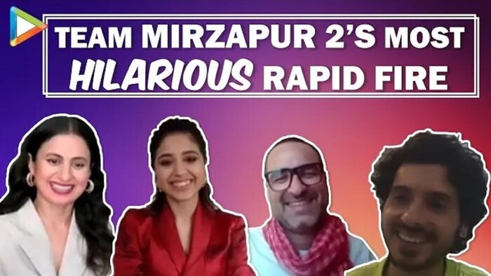 Rapid Fire With Team Mirzapur