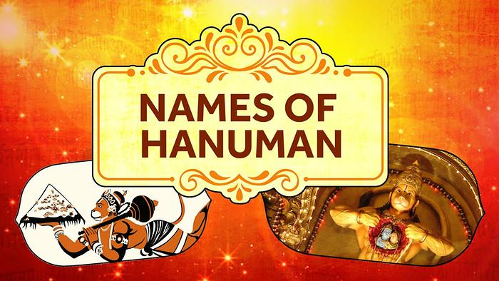 Names Of Hanuman