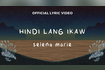 Hindi Lang Ikaw (Official Lyric Video) Video Song