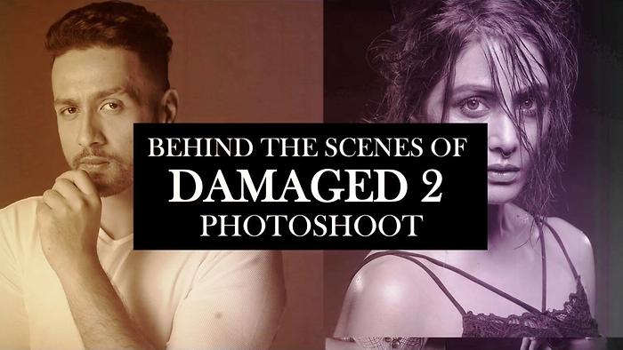 Behind The Scenes  Damaged 2 Photoshoot