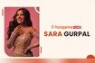 Sara Gurpal on Hungama Live Video Song