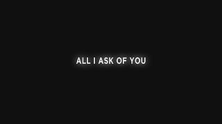 All I Ask of You Track by Track