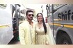 Arjun Bijlani With Wife Neha Swami At Filmcity For Grand Finale Of Smart Jodi Video Song