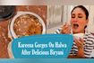 Kareena Kapoor Gorges On Halwa After Delicious Biryani Video Song
