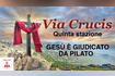 Quinta stazione GESÙ È GIUDICATO DA PILATO| #10minuti con Gesù | #canticristiani Video Song