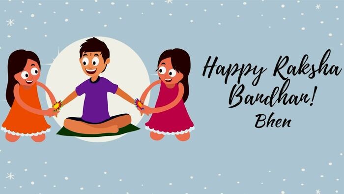 Happy Raksha Bandhan Bhen