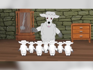 The Wolf And The Seven Little Lambs