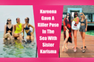 Kareena Gave A Killer Pose In The Sea With Sister Karisma Video Song