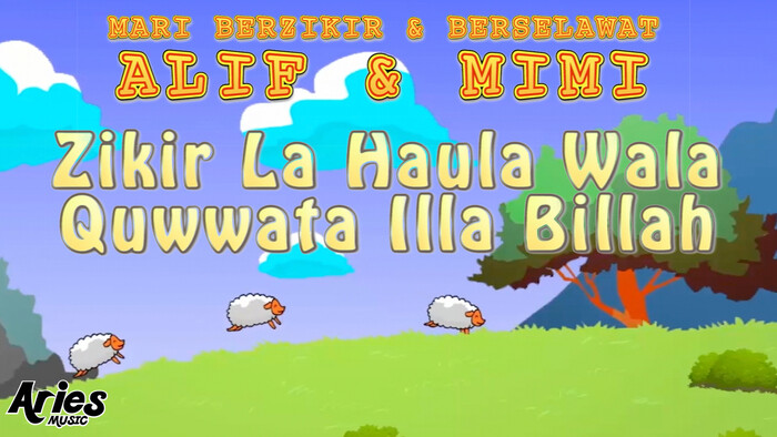 La Haula Wala Quwwata Illa Billah Animasi 2D
