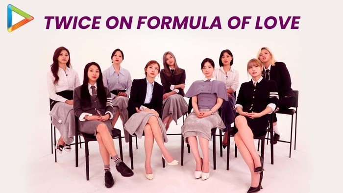 Kpop Group Twice On Formula Of Love