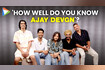 Maidaan Boys play 'How Well Do You Know Ajay Devgn'?| Chaitnya S|Amartya |Davinder |Tejas |Manandeep Video Song