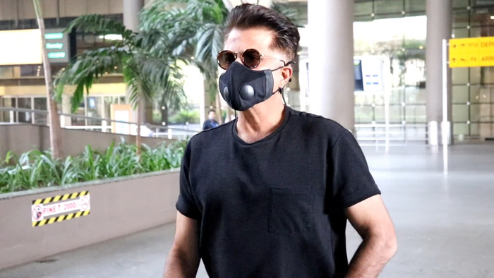 Anil Kapoor Spotted On Mumbai Airport