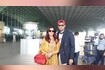 Richa Chadha And Ali Fazal At Airport Departure For Delhi To Commence Their Wedding Celebration Video Song